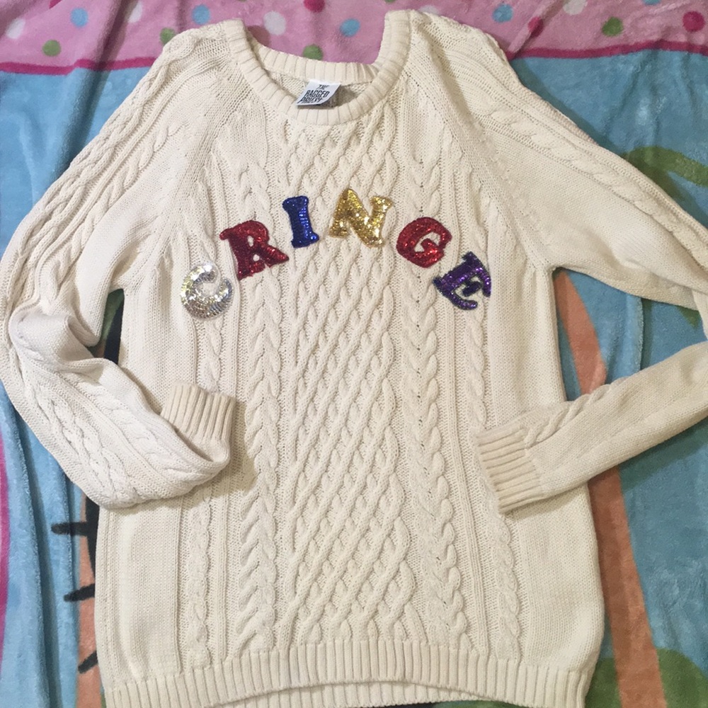The Ragged Priest Cringe Sweater